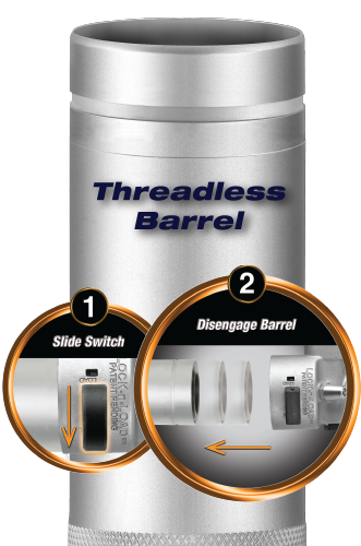 threadless barrel